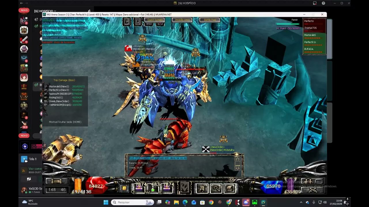boss mu arena