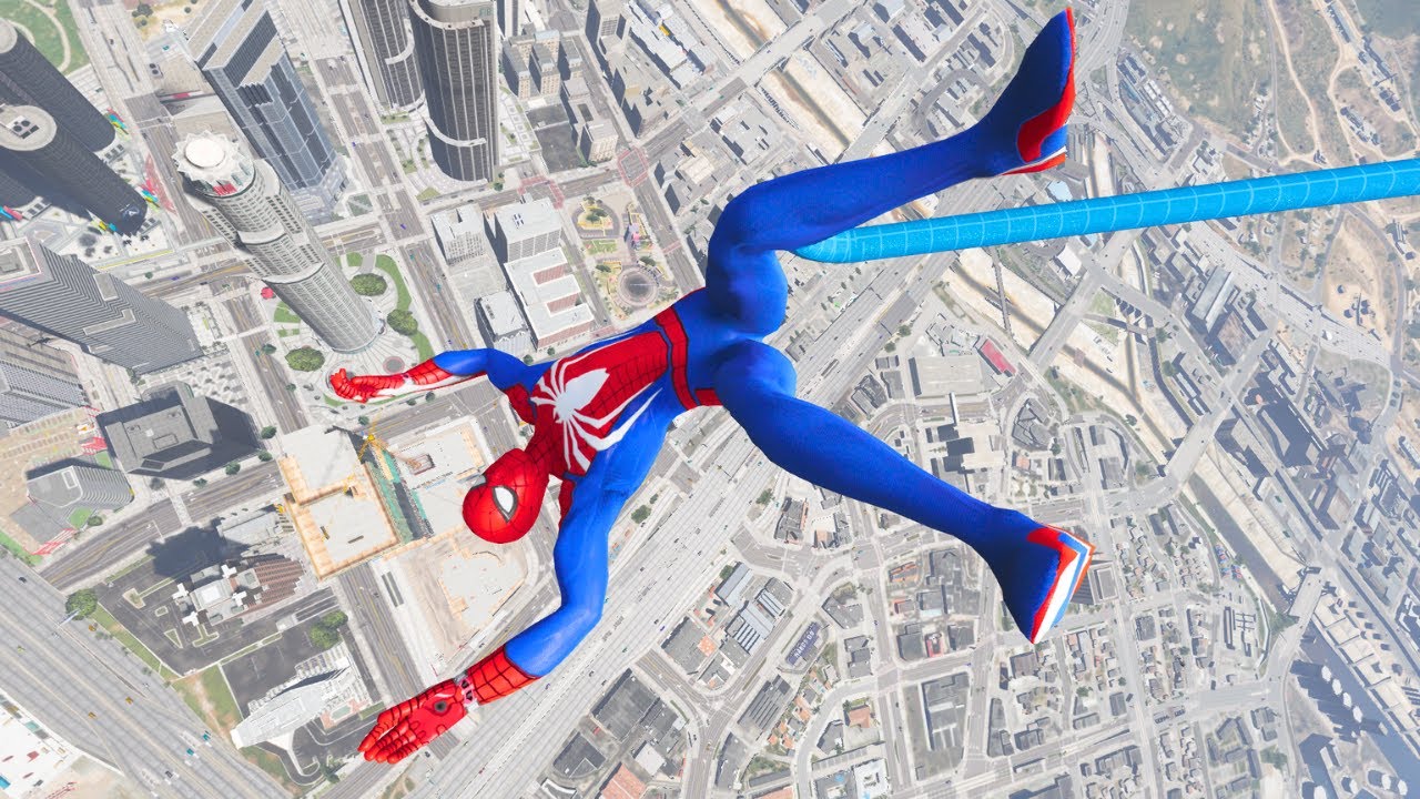 GTA 5 Spiderman Epic Ragdolls & Fails | Euphoria Physics, Jumps & Funny Moments Part #47