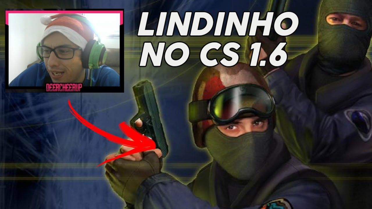 JOGUEI CS 1.6 PELA PRIMEIRA VEZ