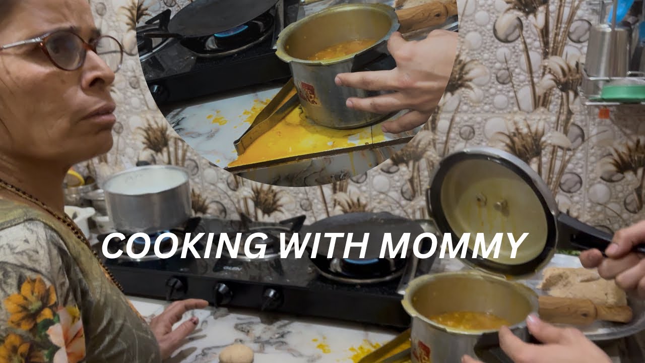 Cooking with mummy | first vlogs | Ghar ka khana