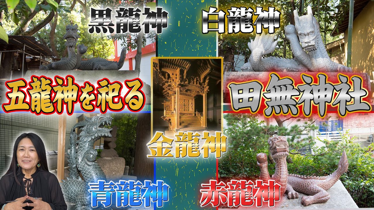 【話題の神社】５つの龍神の光が合わさり上昇する田無神社