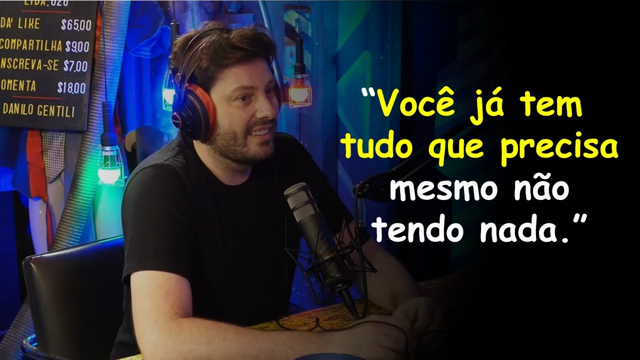 DANILO GENTILI - Em tudo dai gra&ccedil;as (MOTIVACIONAL)