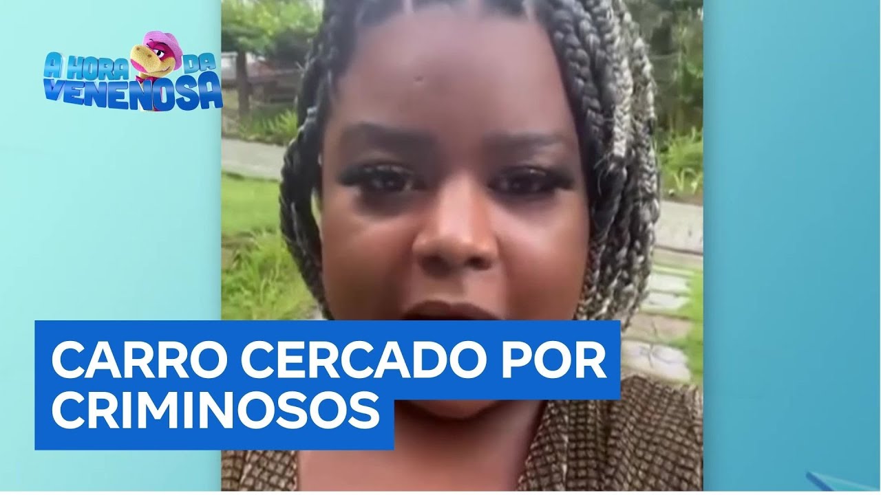 MC Carol é deixada na chuva no RJ após ter carro cercado por criminosos com fuzis