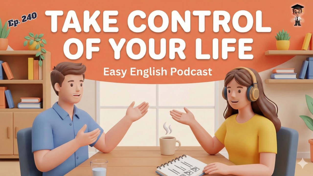 Take Control of Your Life | Easy English for Beginners | English Podcast
