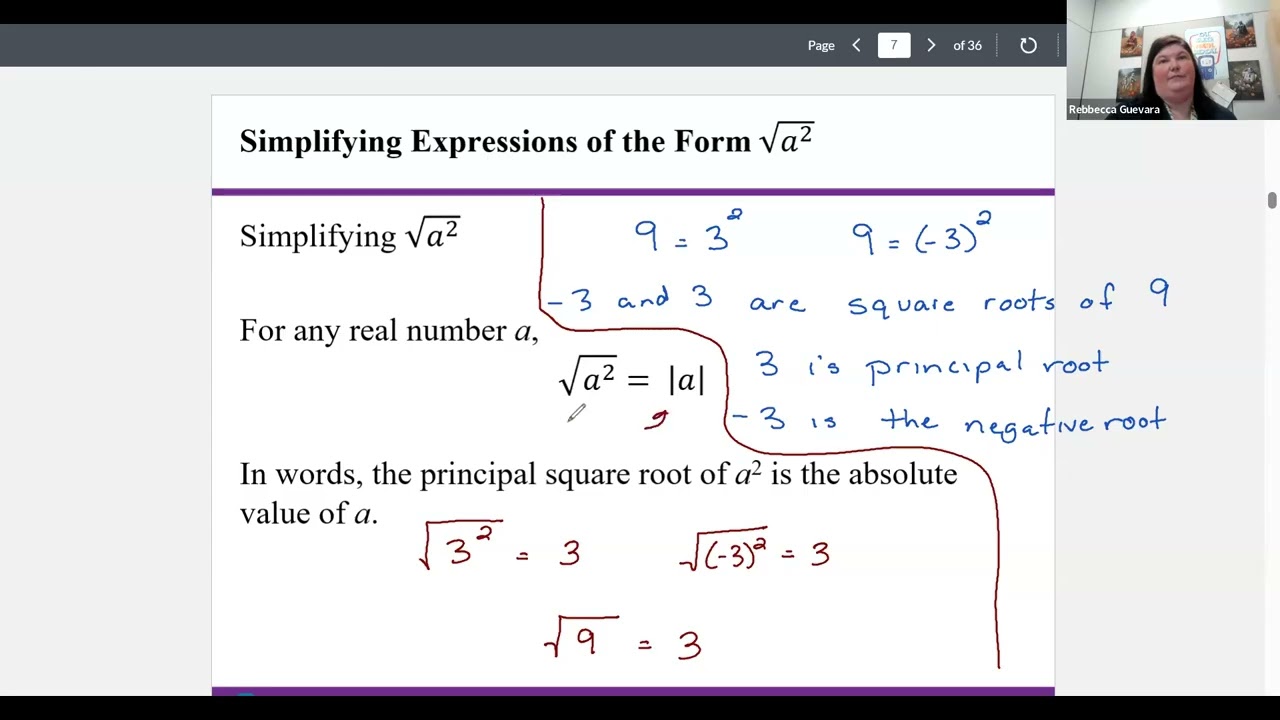 MATH 1414: Раздел P.3 - Часть 1