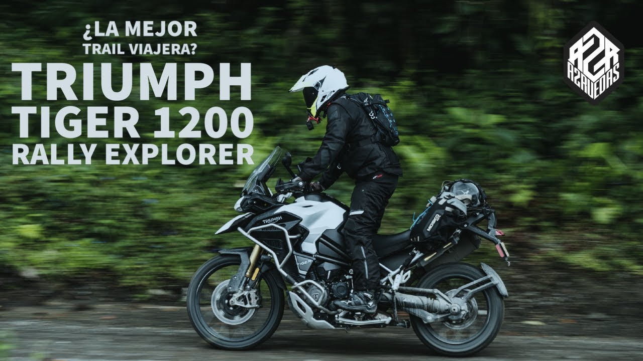 Triumph Tiger 1200 Rally Explorer - ¿La Mejor Maxitrail para salir del asfalto?