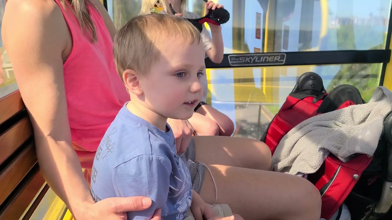 Disney World Tram 2022 kids