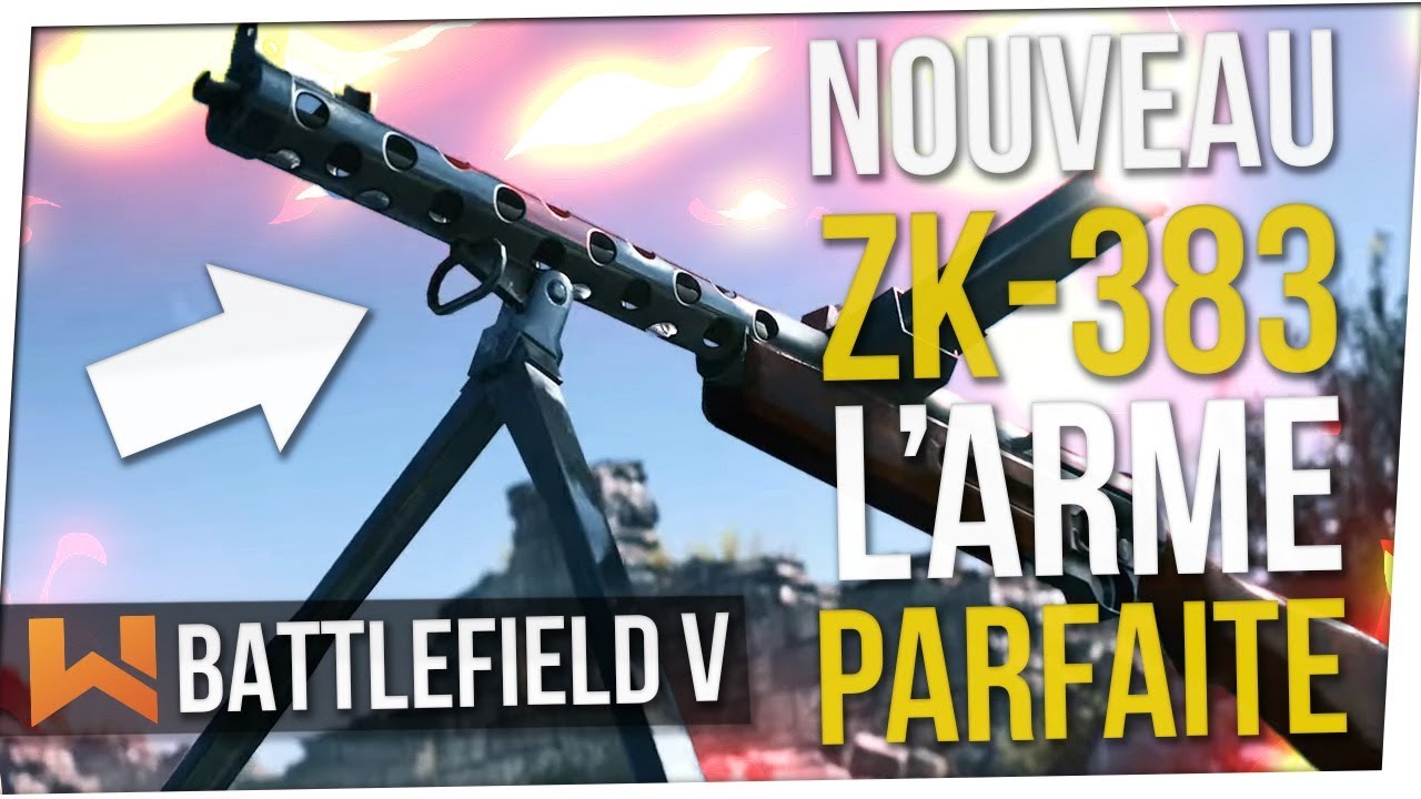 NOUVELLE ARME MEDIC ZK-383 : SURPUISSANTE ! | Battlefield 5