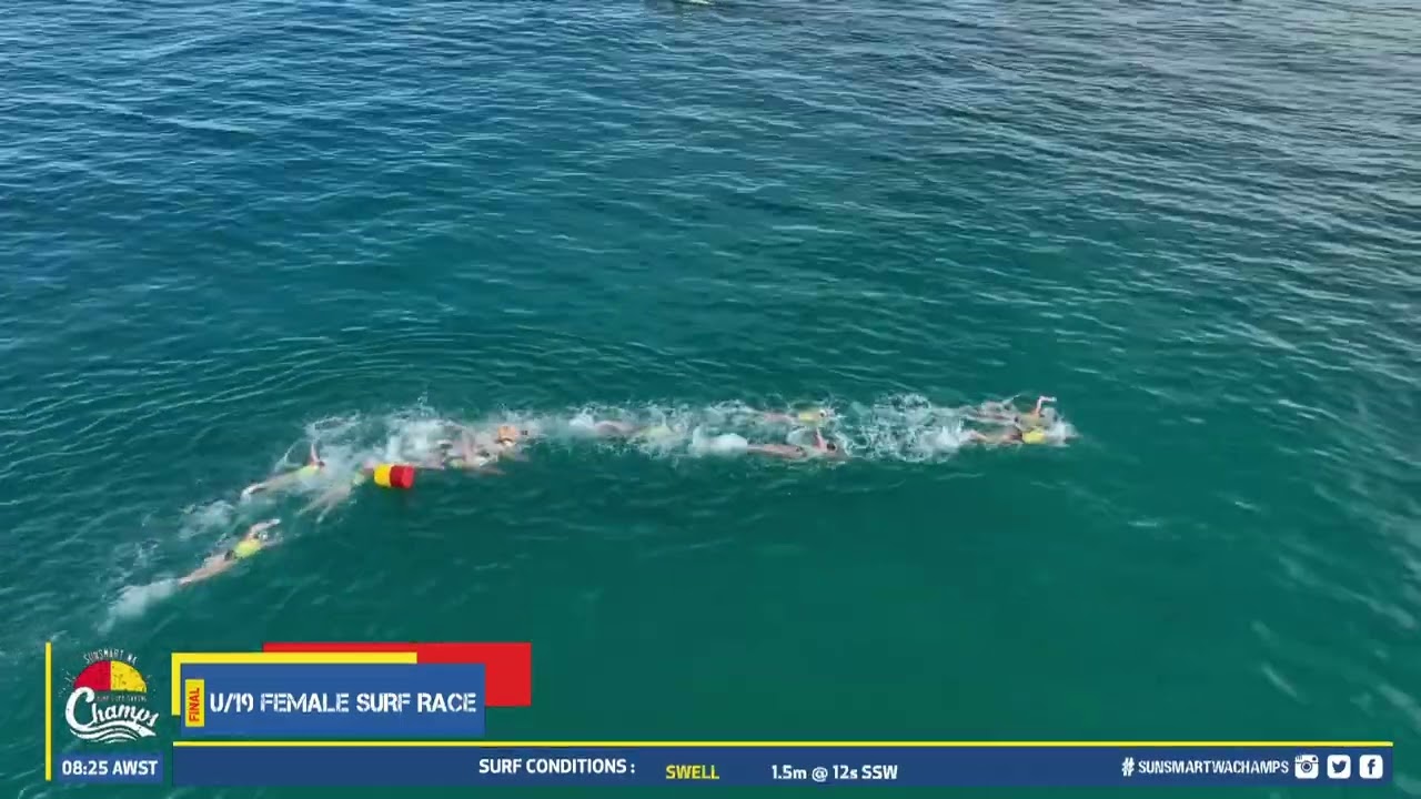 U19 Female Surf Race