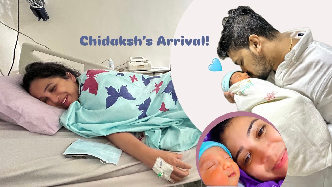 Chidaksh’s First Moments with Family | A Birth Story Full of Love | Delivery Day | with Epidural