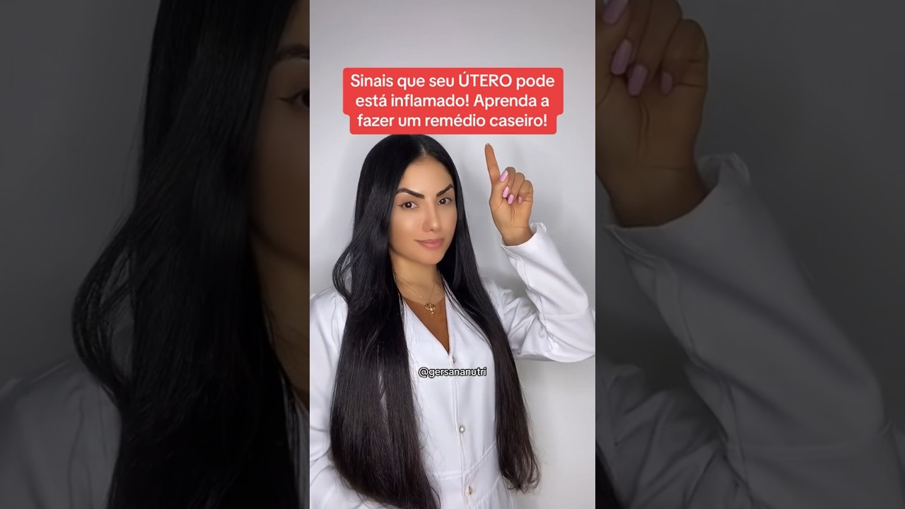 SINAL QUE SEU &Uacute;TERO PODE EST&Aacute; INFLAMADO! APRENDA ESSE REM&Eacute;DIO CASEIRO! #dicasdesaude #sa&uacute;dep&uacute;blica