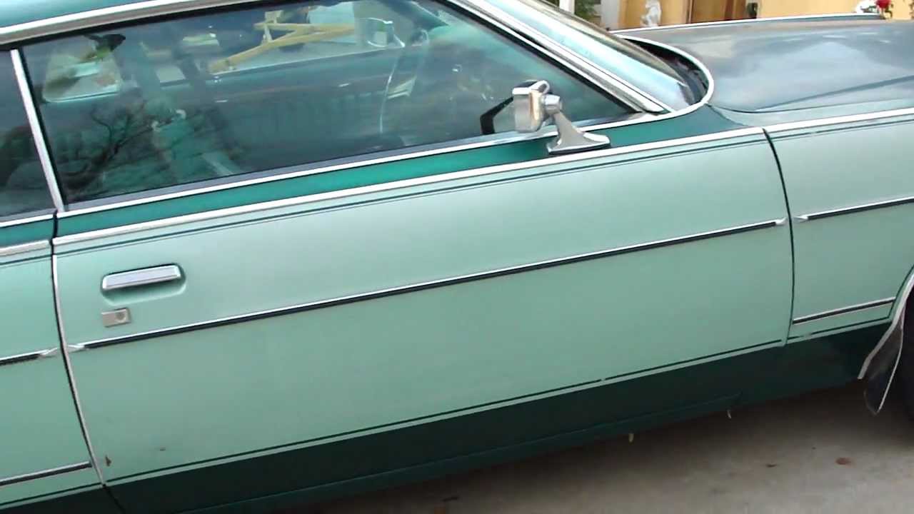 1978 Mercury Marquis 2 door coupe in Tu-tone Green