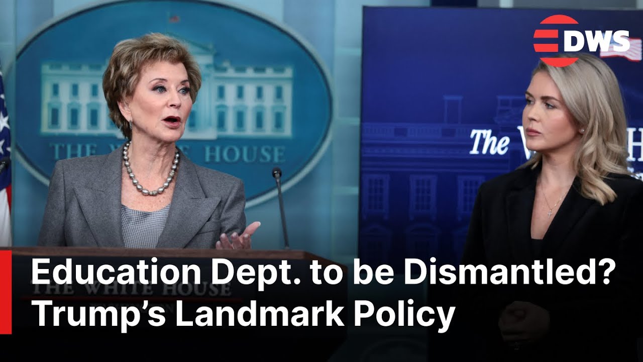 FULL SPEECH: McMahon Speaks Out! Trump Pushes Plan to Shut Dept. of Education | AC1E