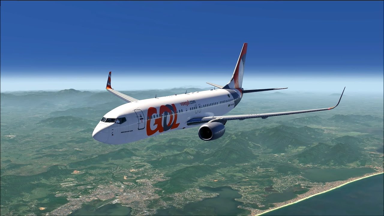 Baita alisada na pista 02R  SDU Boeing 737 800 GOL.