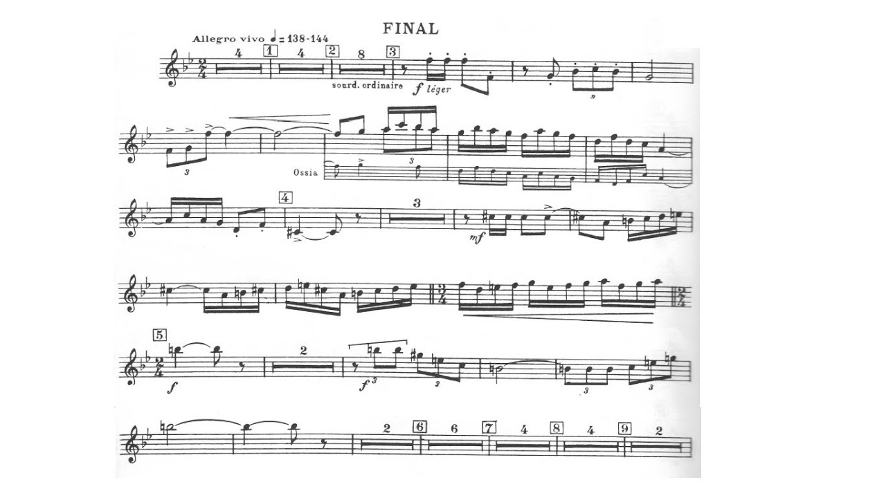 Henri Tomasi: Trumpet Concerto (Wynton Marsalis, trumpet) III