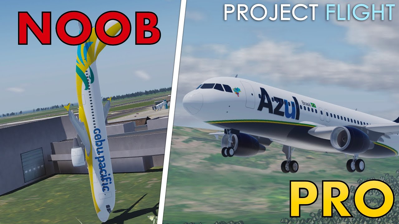 ⭐️ NOOB VS PRO In Project Flight ✈️