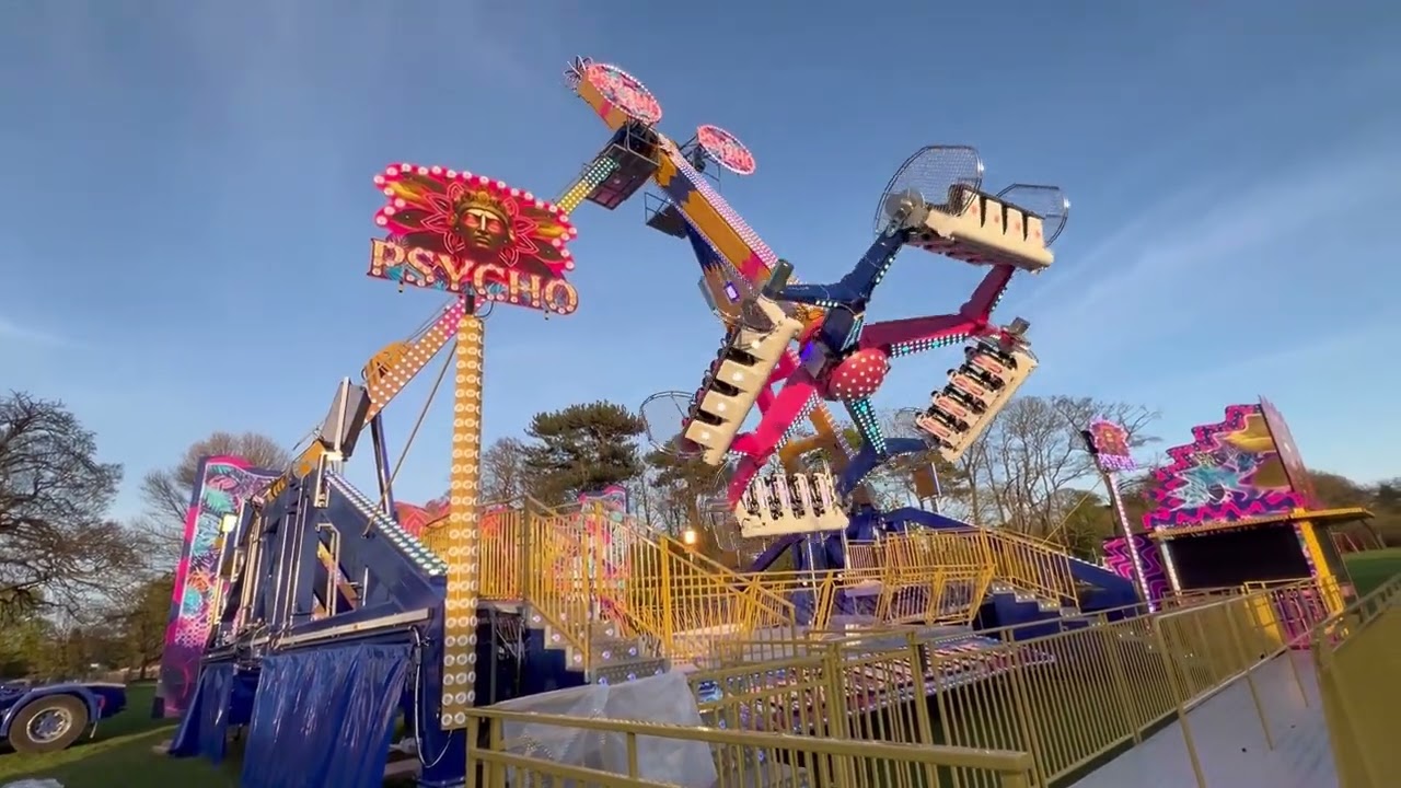 Stewart’s park Easter funfair build up vlog 6