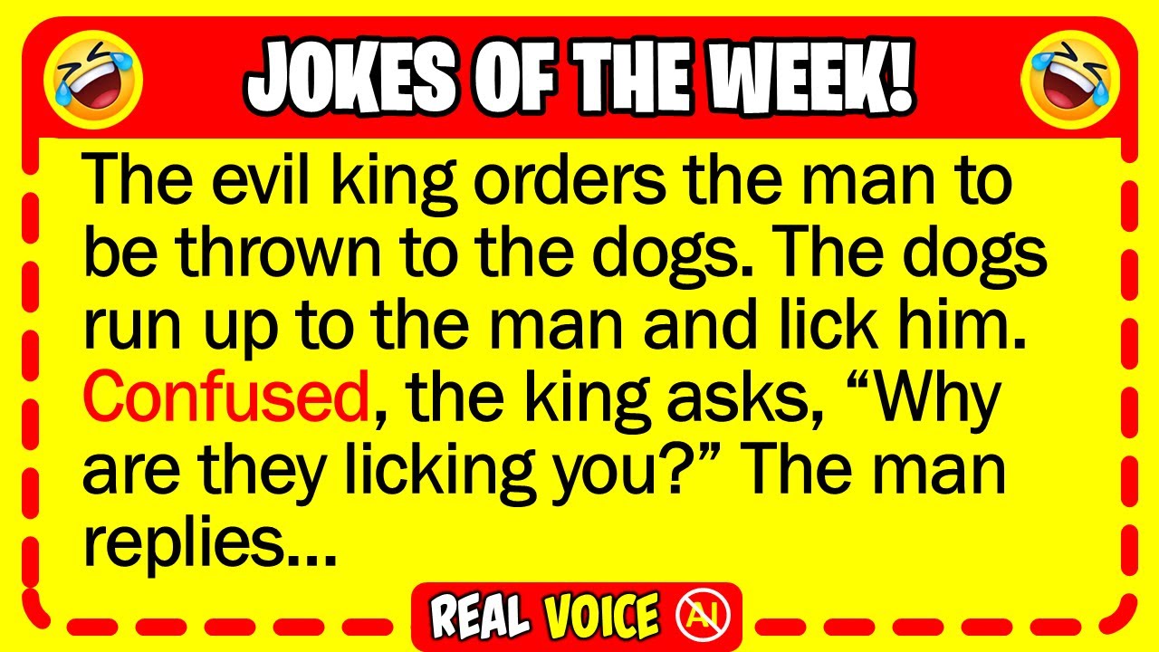 🤣 BEST JOKES OF THE WEEK! - There was a cruel king who enjoyed...  | Funny Jokes
