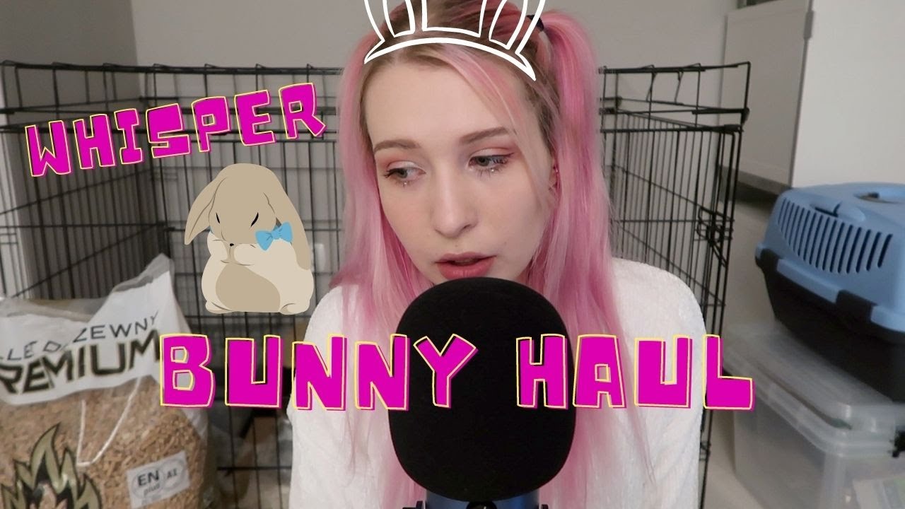 [ASMR po polsku] króliczkowy haul (wyprawka dla królika) 🐰