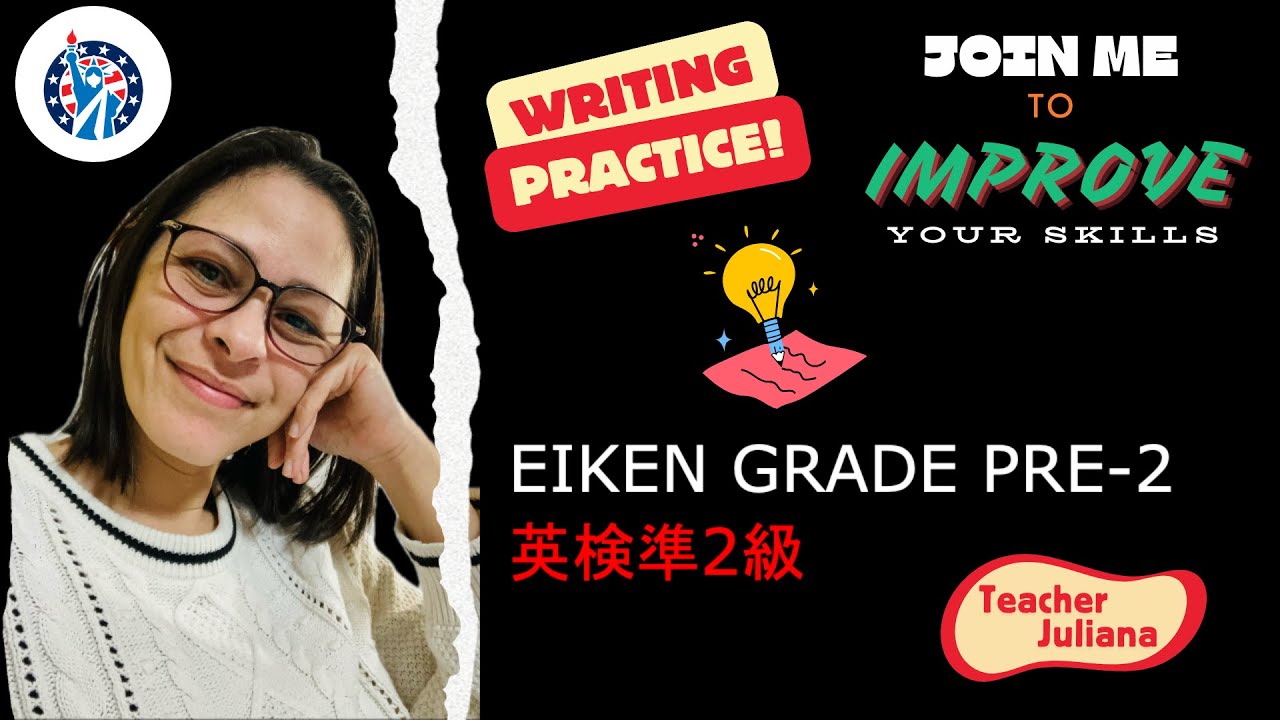 EIKEN Pre 2  Writing | 英検準2級ライティング #英検準2級 #英検ライティング #englishwriting