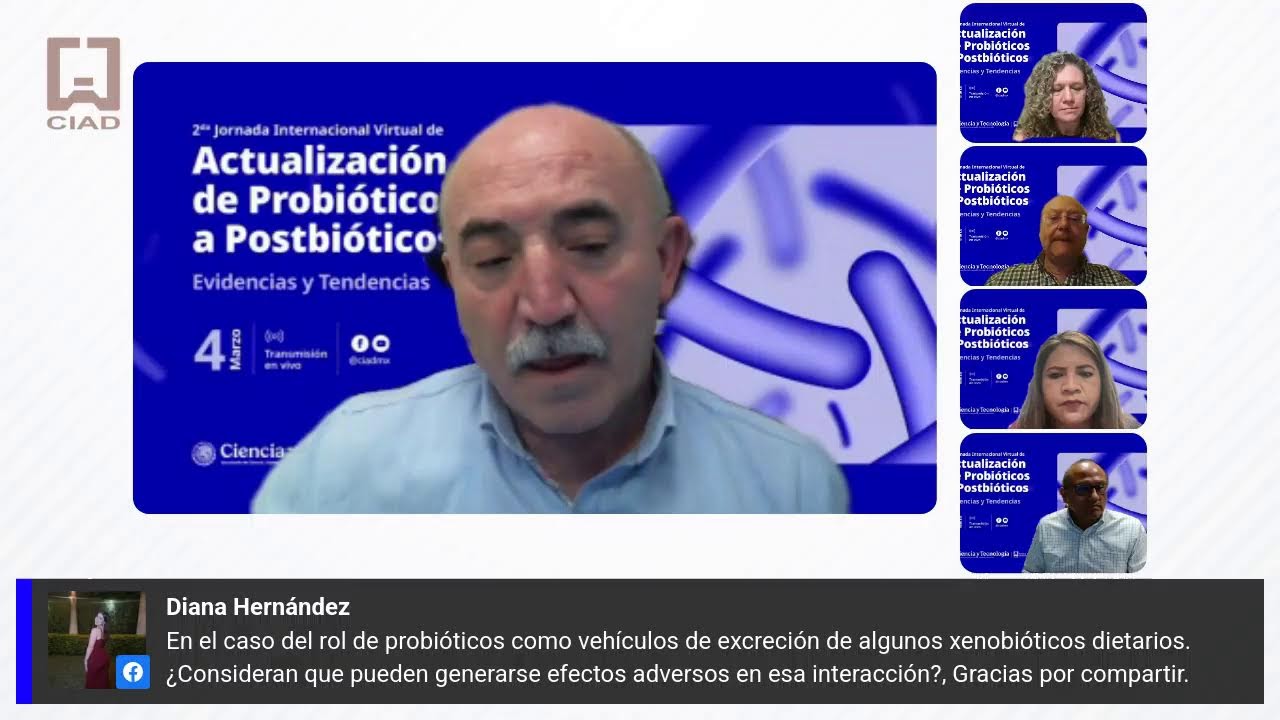 2da Jornada Internacional Virtual de Actualizaci&oacute;n de Probi&oacute;ticos a Postbi&oacute;ticos