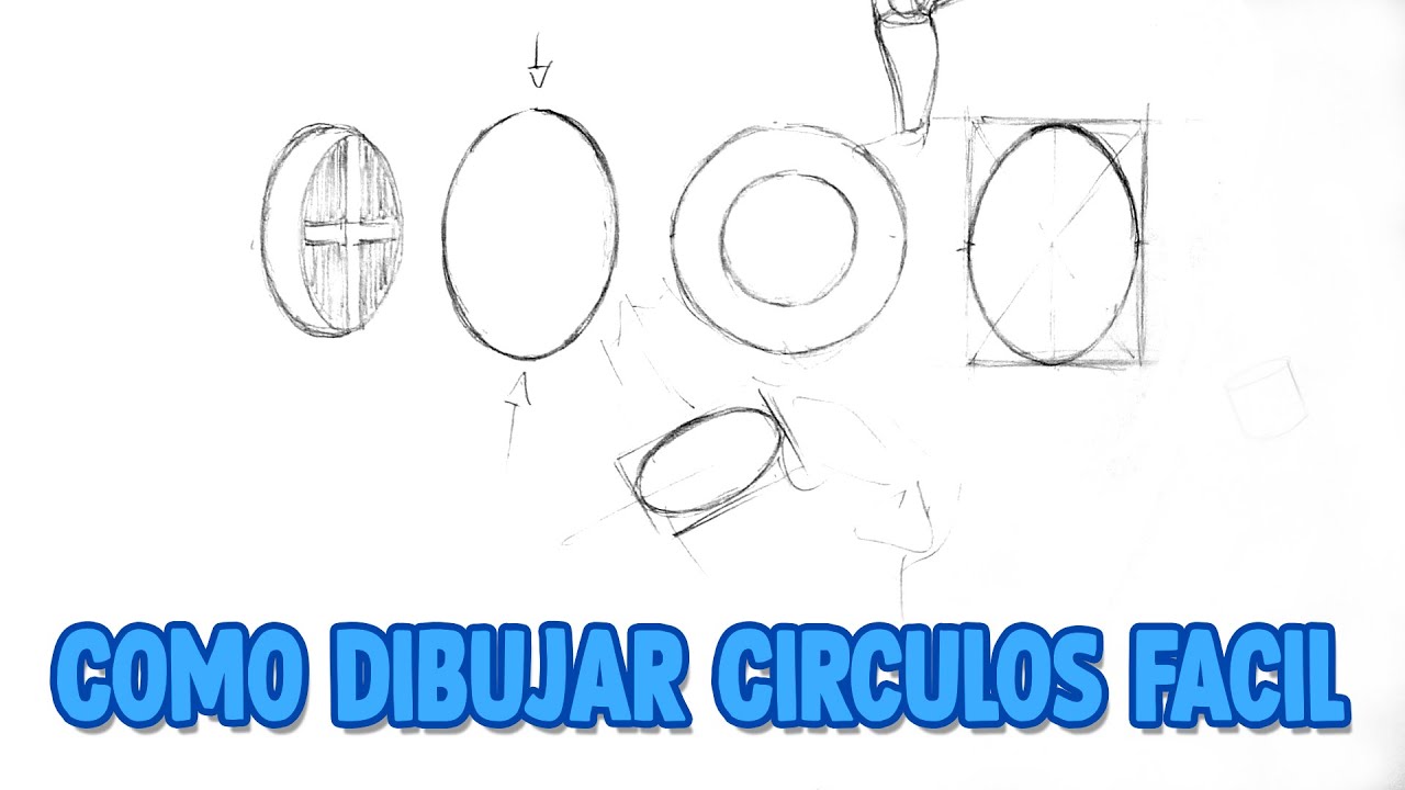 Aprender a Dibujar desde Cero | Como Dibujar Circulos y Ovalos Facil