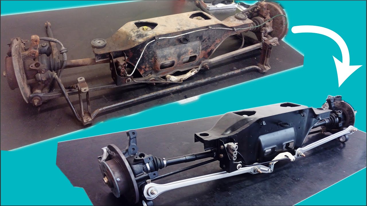 Lancia delta integrale 16v rear axle restoration - episode 4- assembly