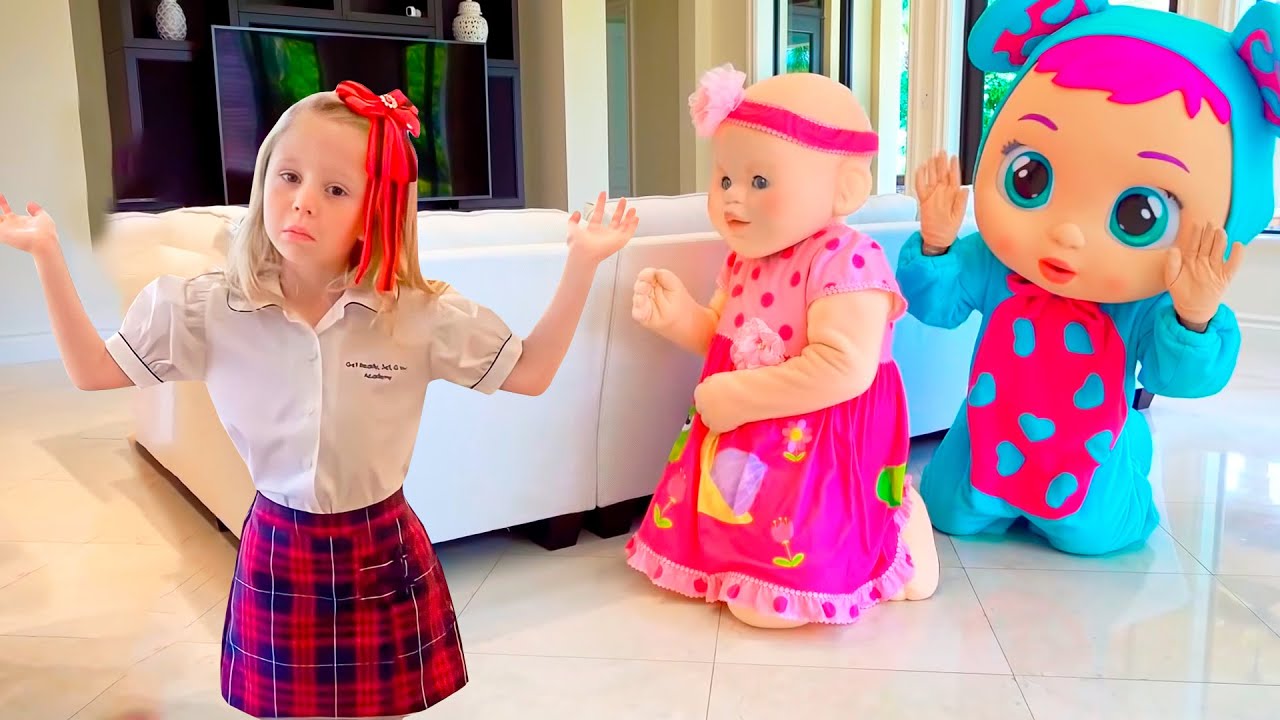 Nastya e i suoi errori di comportamento | Regole di comportamento per i bambini