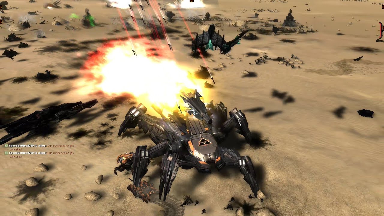 Nomads vs Cybran - M27 AI vs Sorian AI - Supreme Commander Forged Alliance