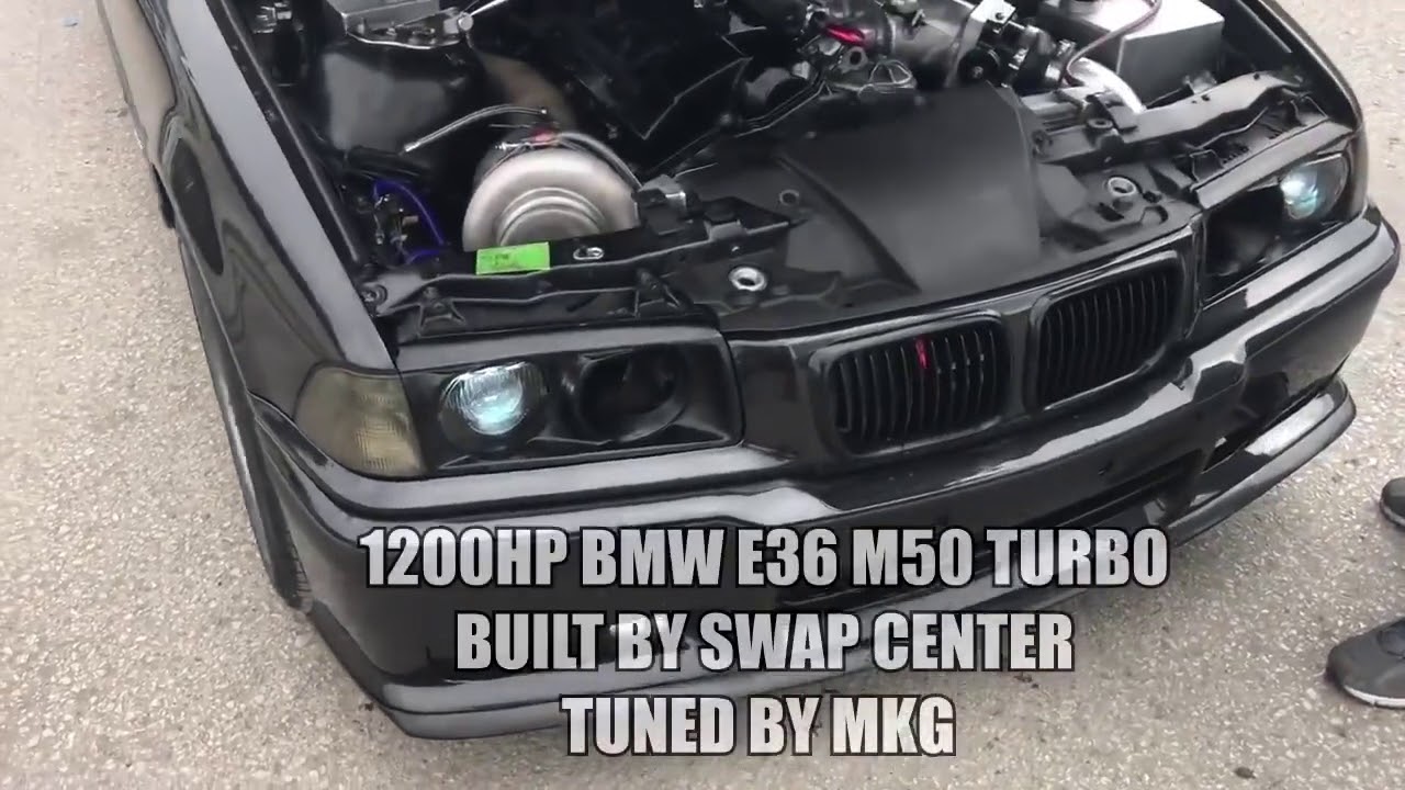 BMW E36 M50 TURBO +1000HP BY SWAP CENTER