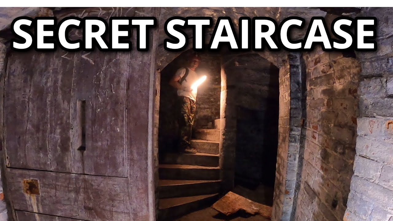 The SECRET NAPOLEONIC STAIRCASE #exploring the #secret #napoleonic #staircase and it’s #secrets