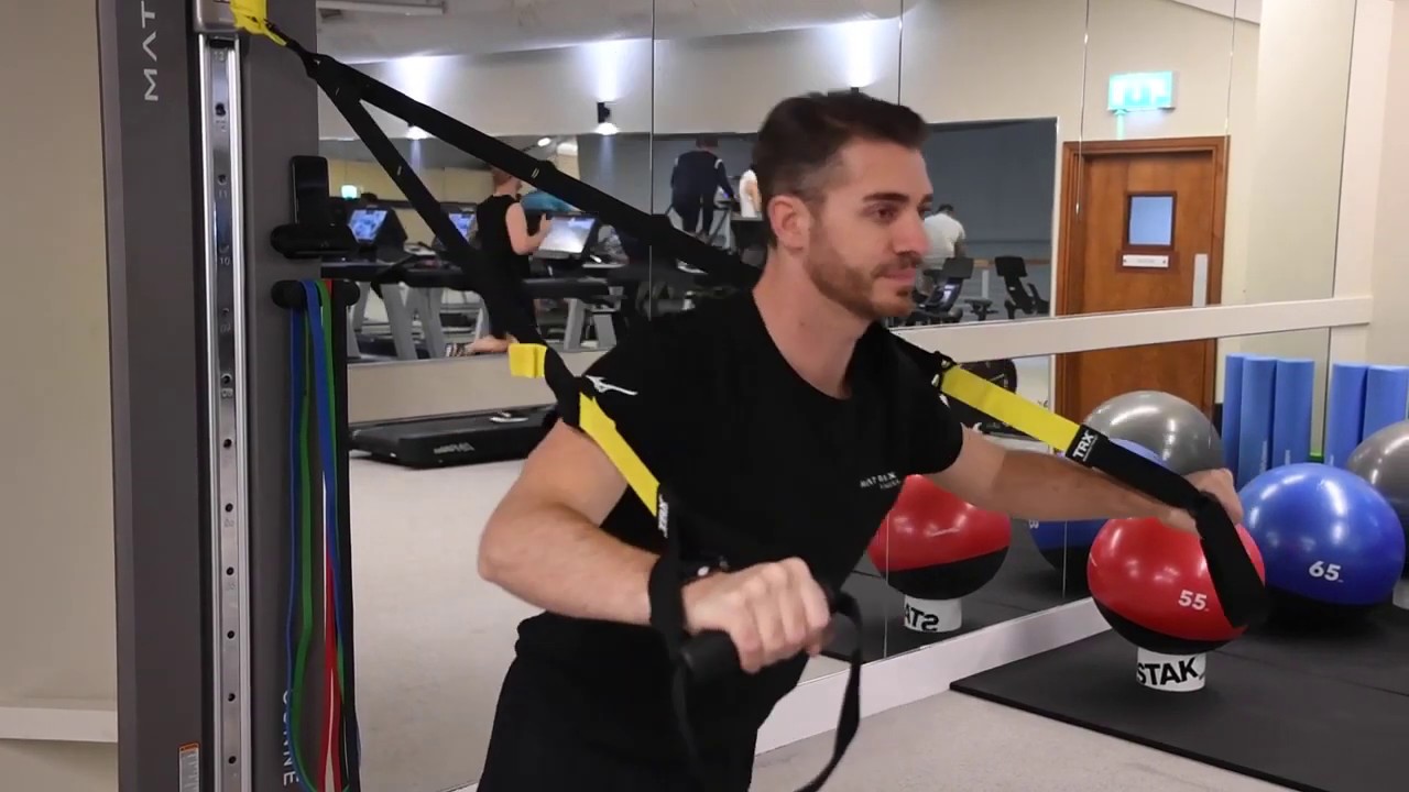Connexus Column Workout TRX Suspension Trainer Chest Press