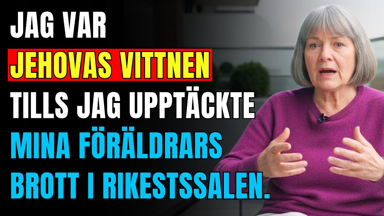SANN HISTORIA: jag var JEHOVAS VITTNEN tills jag uppt&auml;ckte mina f&ouml;r&auml;ldrars BROTT i salen.