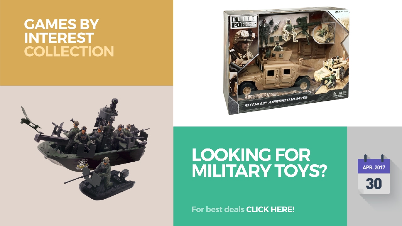 Looking For Military Toys? Games By Interest Collection