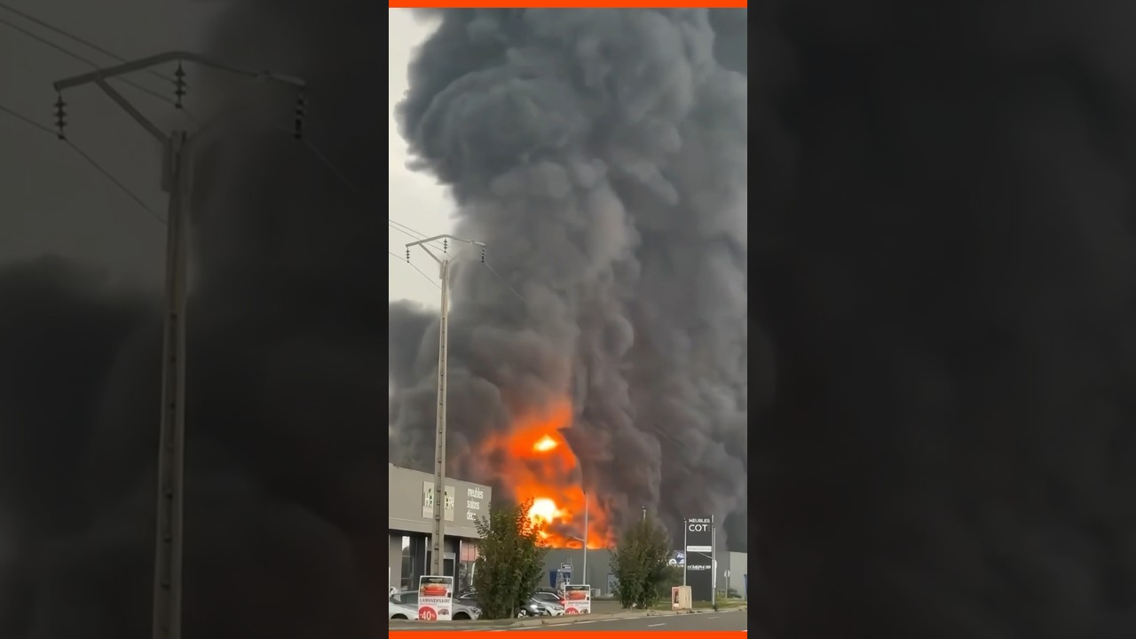 Retour sur l&rsquo;incendie industriel &agrave; Villefranche-sur-Sa&ocirc;ne (Rh&ocirc;ne)
