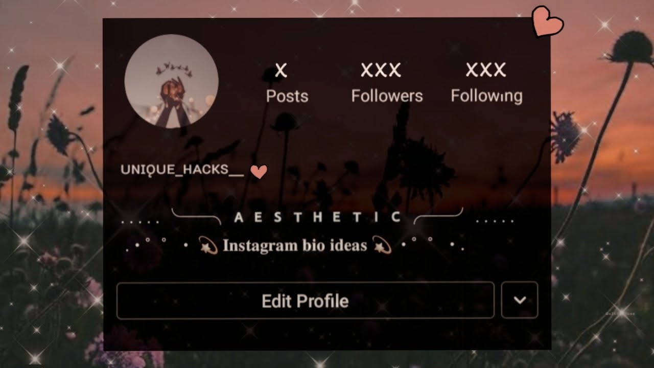 10+ AESTHETIC🦋 INSTAGRAM BIO IDEAS 💡 | Unique hacks