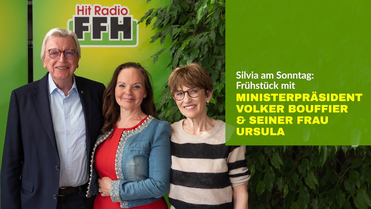 Ministerpräsident von Hessen Volker Bouffier und seine Frau Ursula zu Gast bei Silvia Stenger