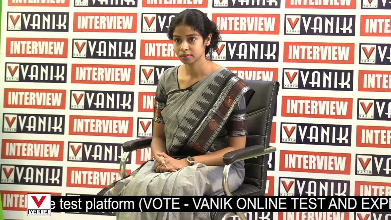 OAS 2020 RANK -1 TEJASWINI BEHERA | OAS RANK-1 Mock Interview | VANIK -IAS SELECTION  #vanikias