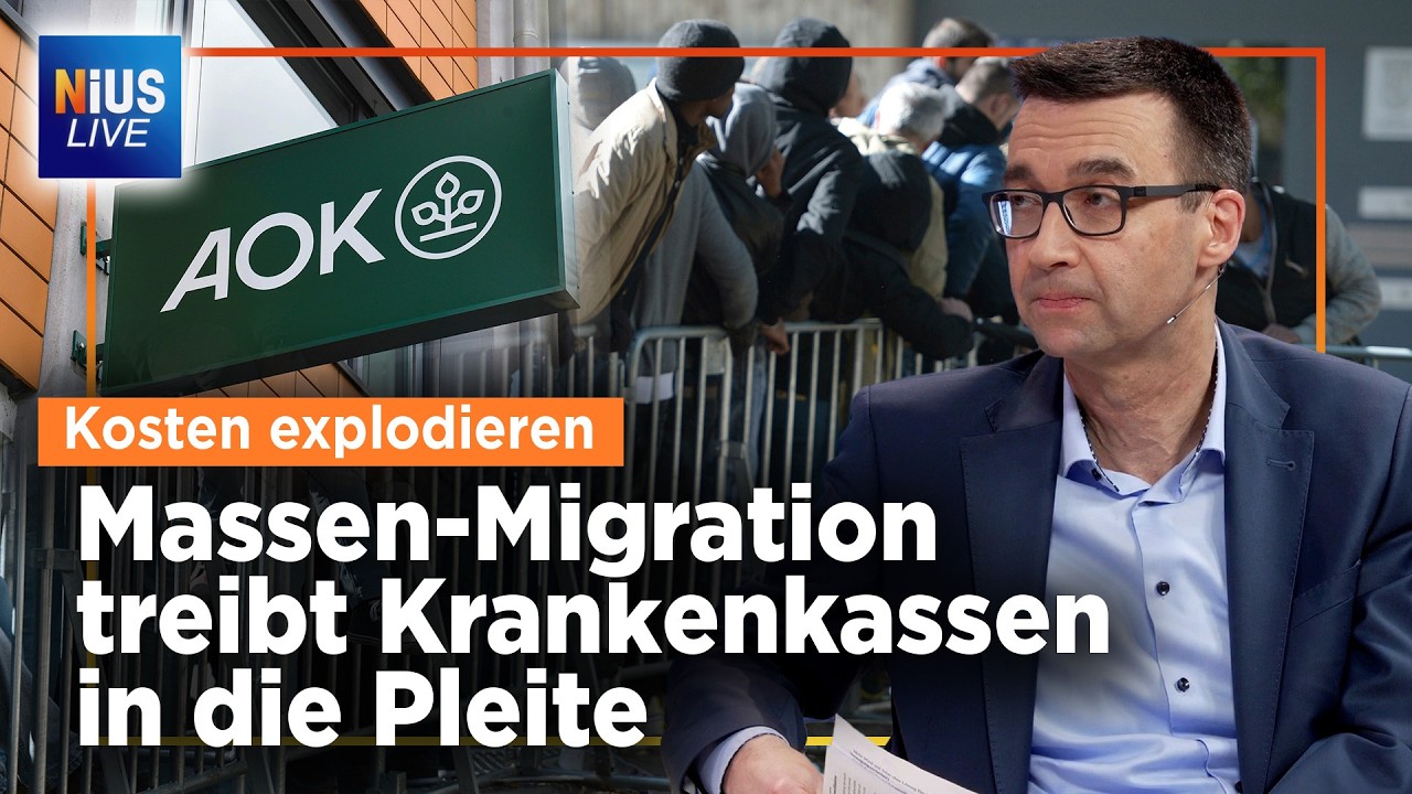 Migration sprengt unser Gesundheitssystem &ndash; trotz Rekordeinnahmen! | NIUS Live vom 26.03.2026