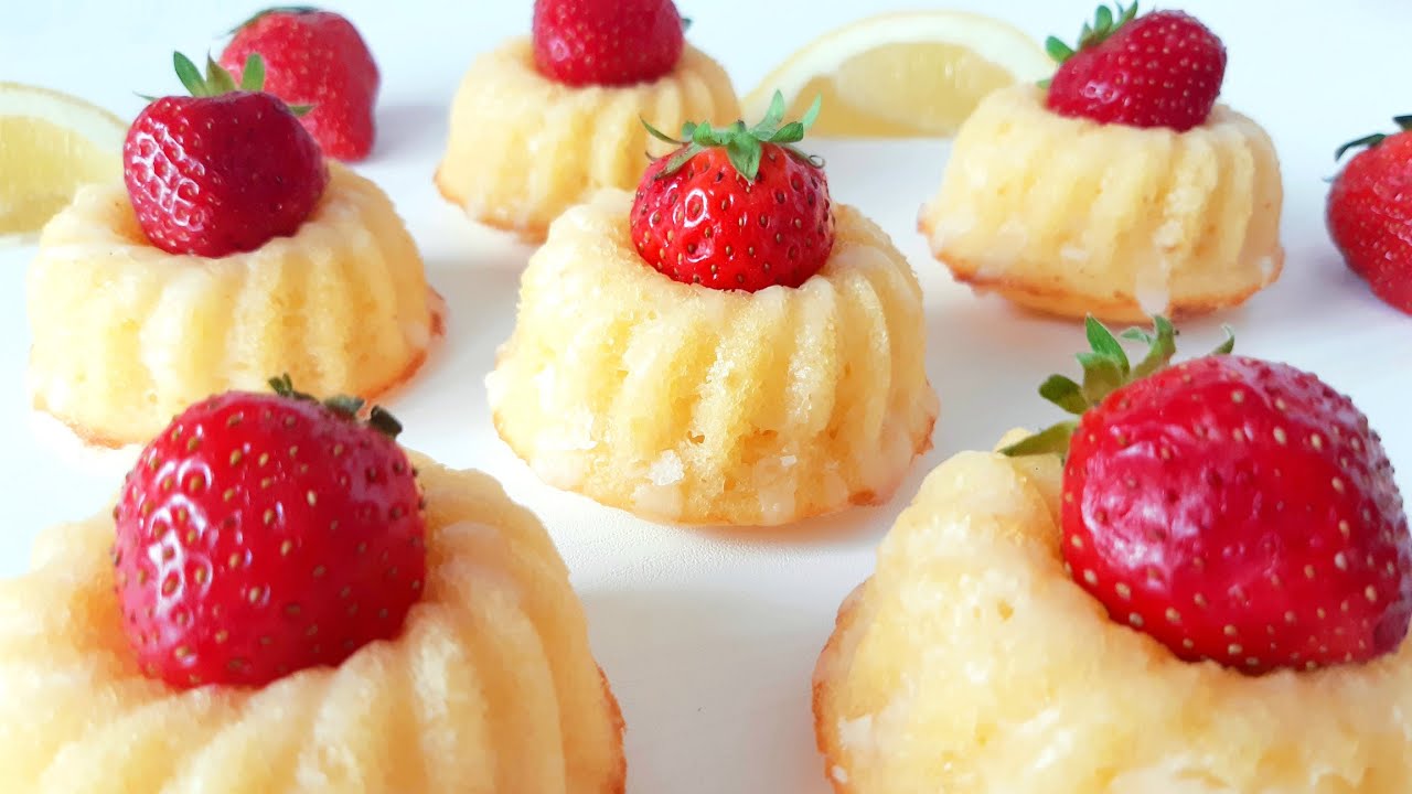 How to Make Mini Lemon Bundt Cakes