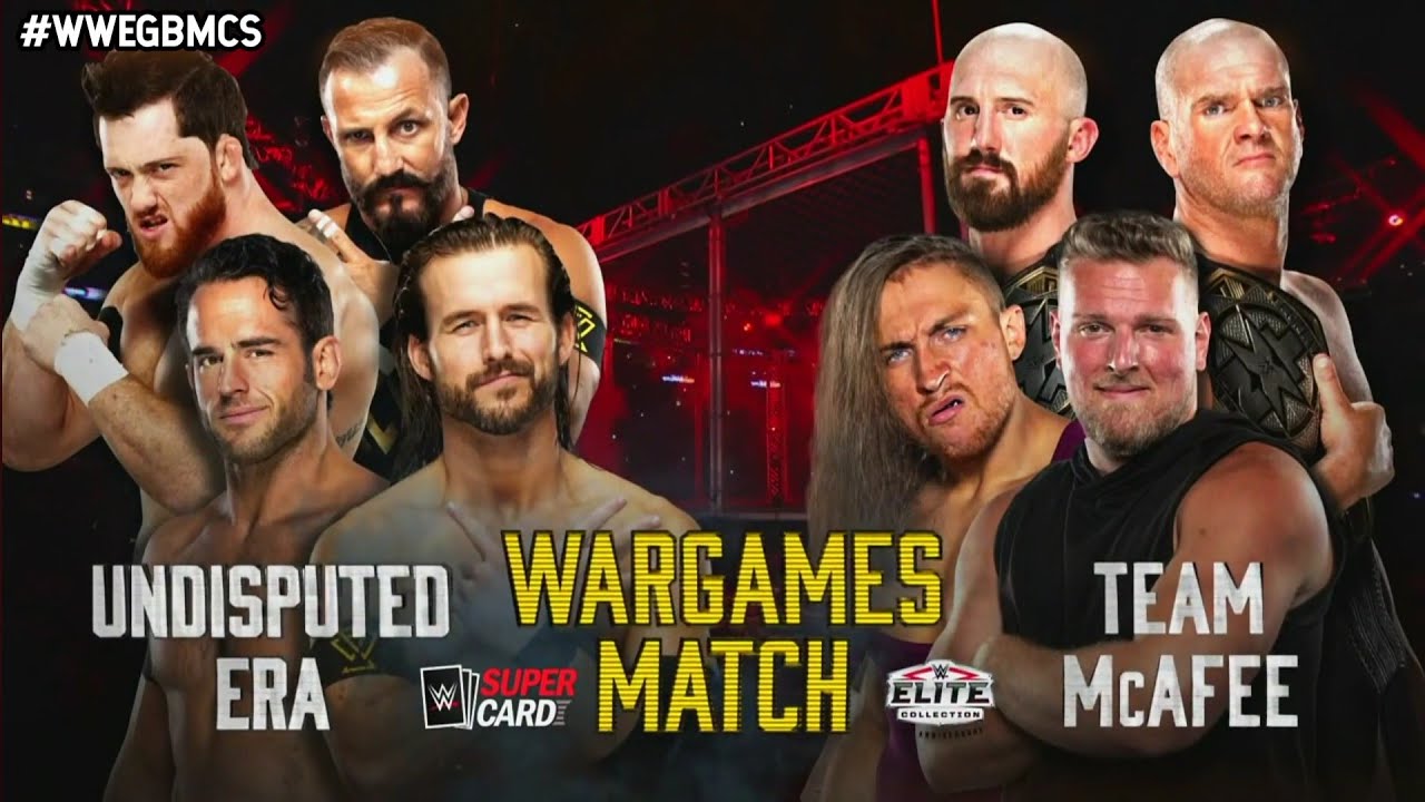 NXT Takeover: WarGames 2020 - Official And Full Match Card HD