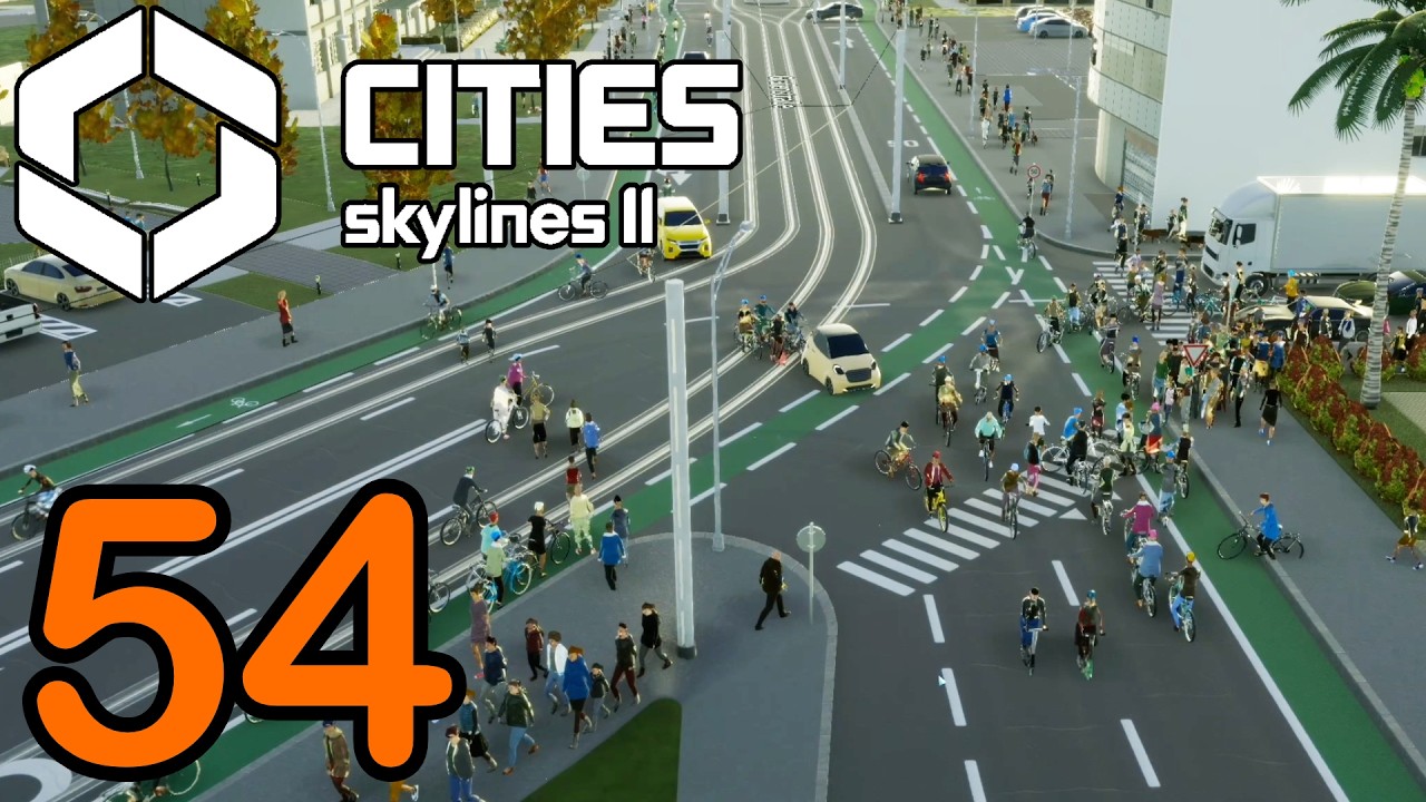 Cities Skylines 2 🚦 #54 / Fahrradfahrer verstopfen die Straßen