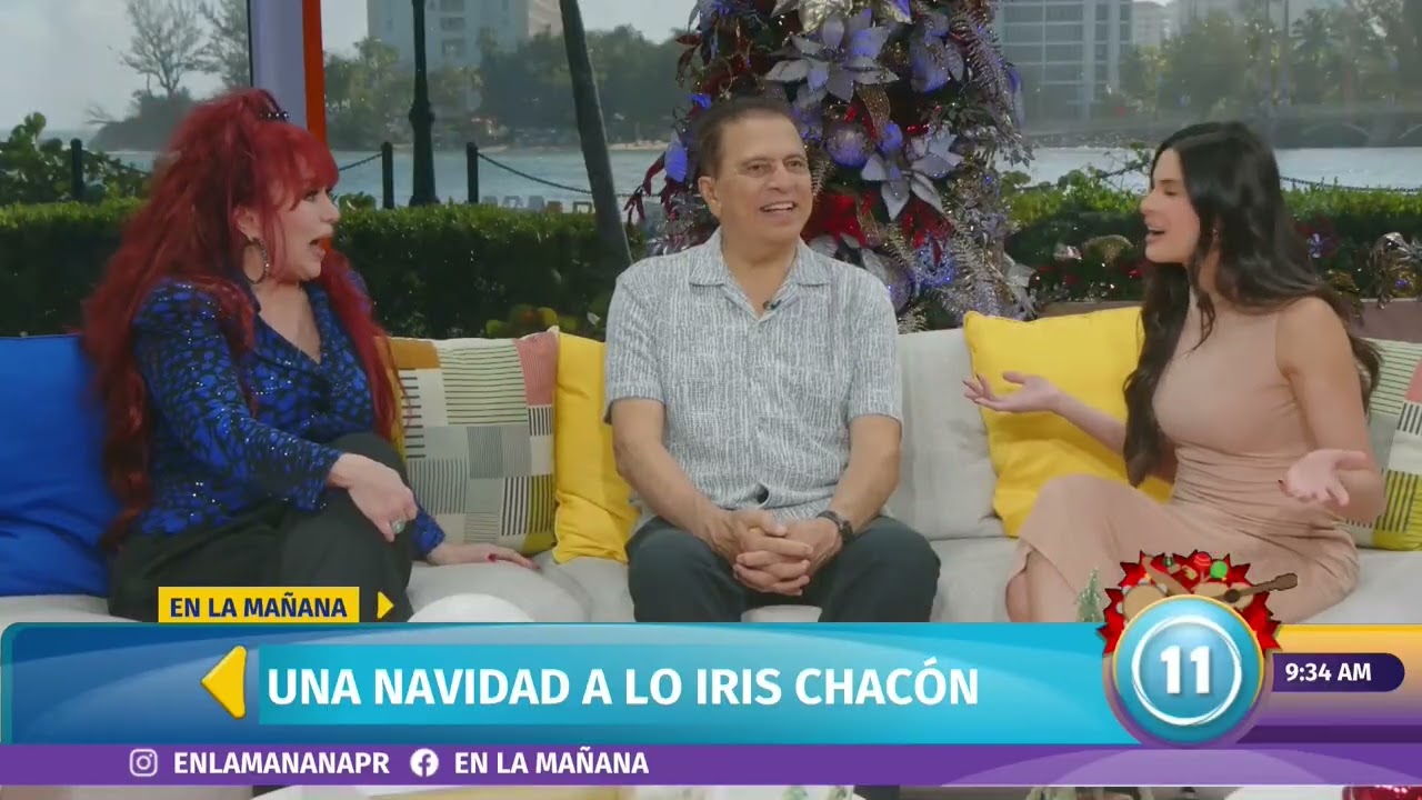 Iris Chacón y Herminio De Jesús se unen para celebrar la Navidad