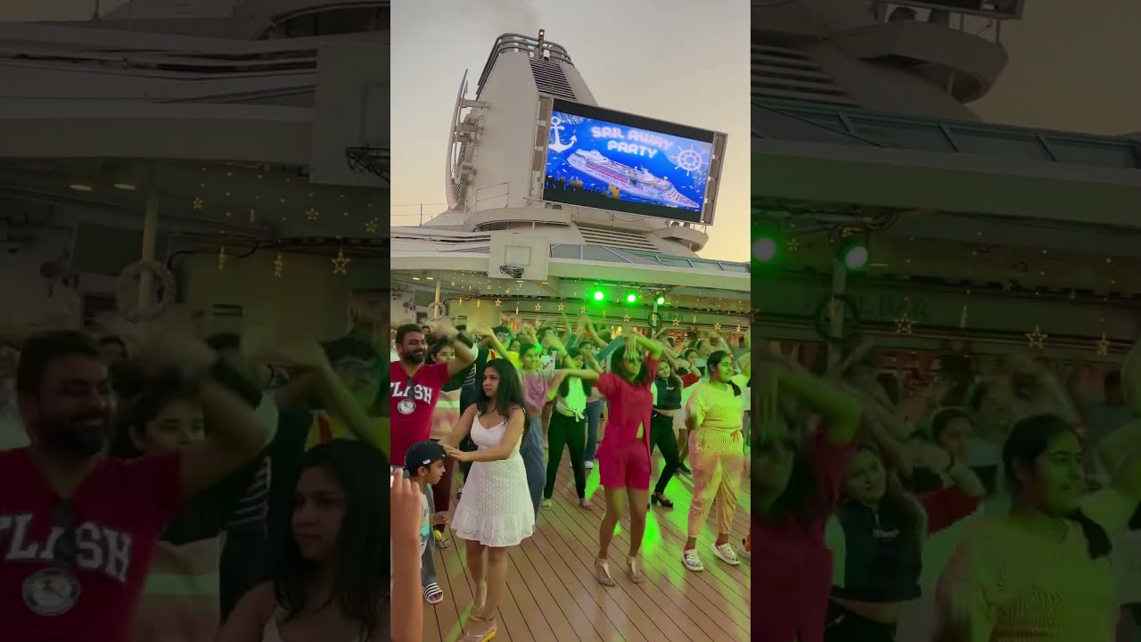 #cordelia #cruise #mumbai#to##goa #travel #masti #dance #funny