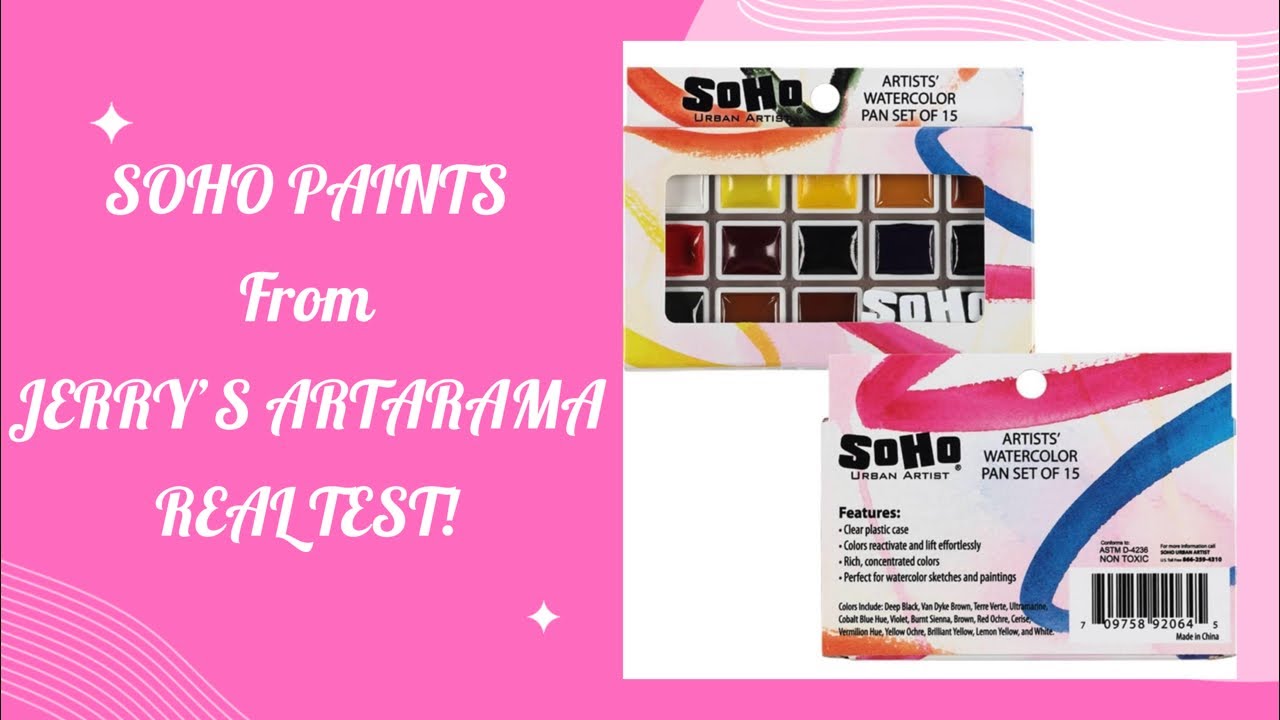 LIVE Unboxing the SoHo Urban Artist Line! Swatching Colors & Real-Time Art Demo
