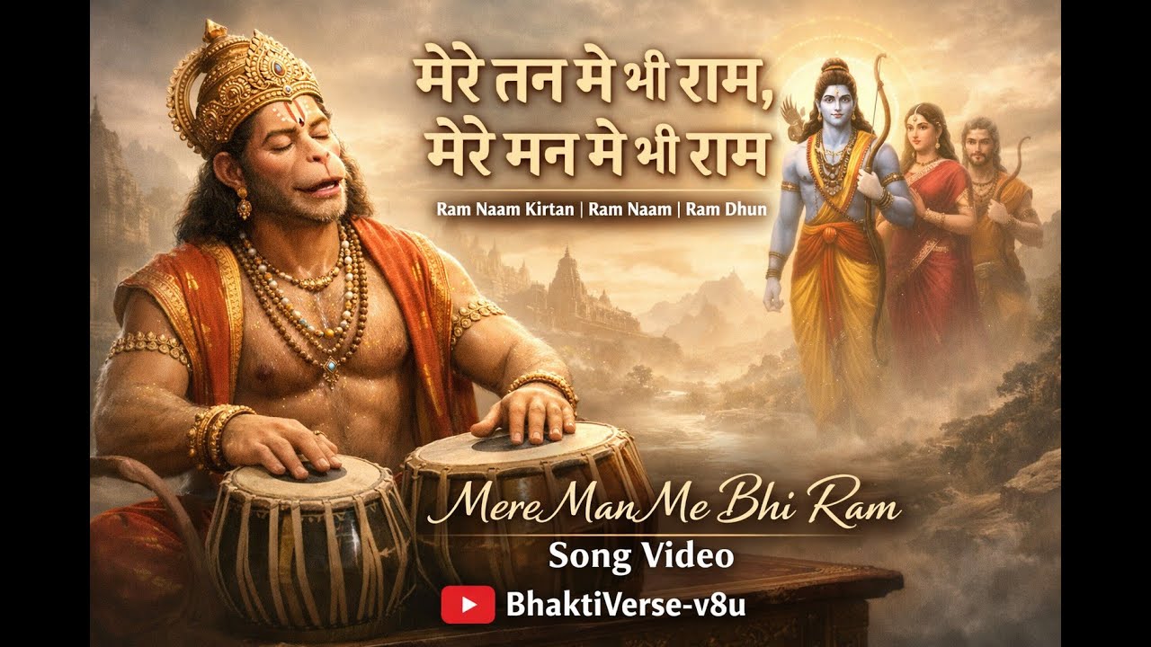 मेरे तन में भी राम मेरे मन में भी राम | Ram Naam | Powerful Ram Bhajan | Nonstop Mere Man Me Bhi Ram