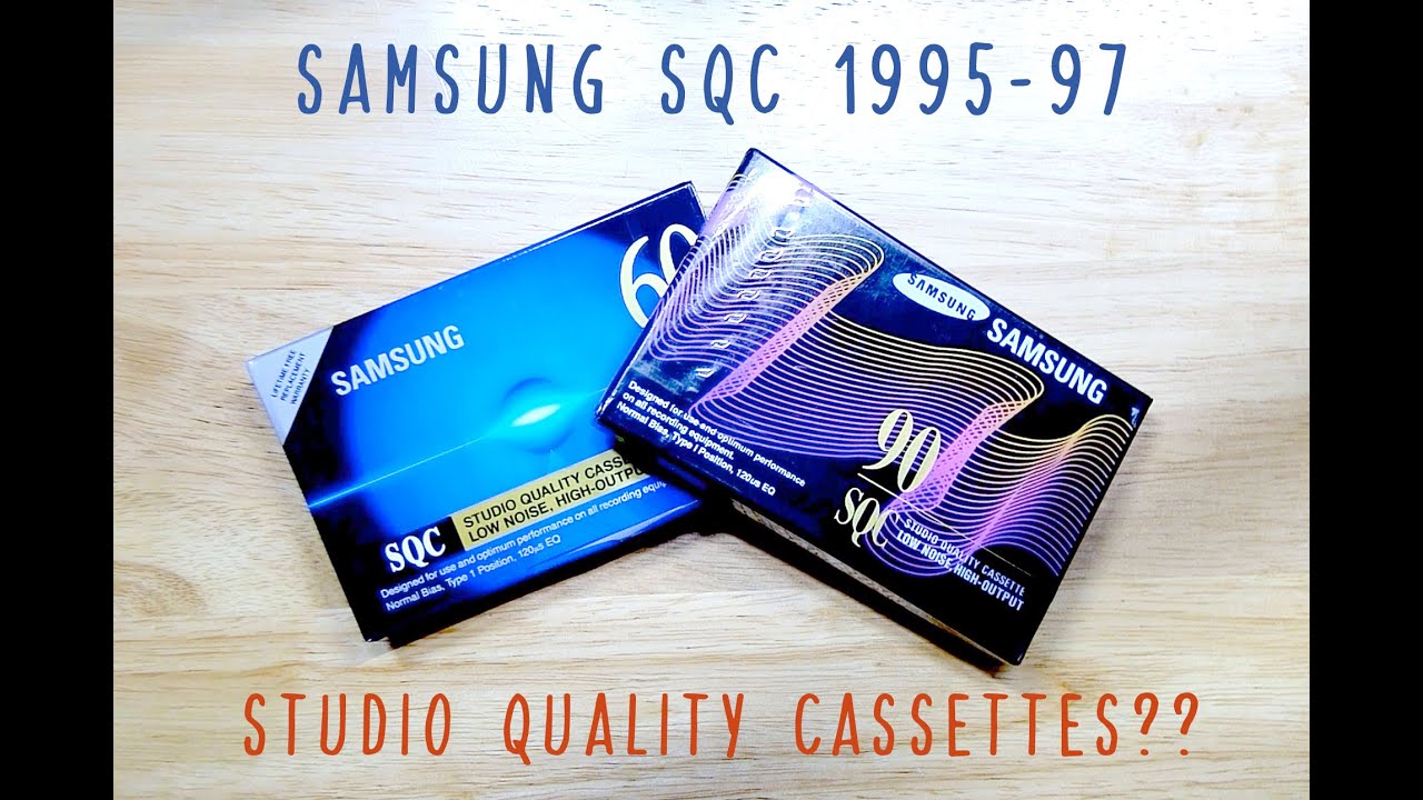 Samsung SQC 1995-97. Studio Quality Cassettes - is it true? Правда или обман?