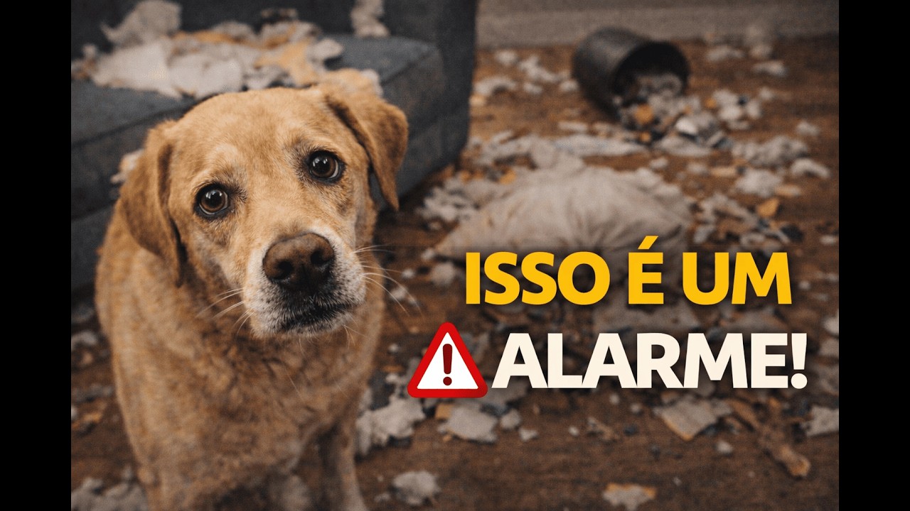 Seu Cachorro Destrói Tudo Quando Fica Sozinho? O Motivo É Mais Grave do Que Você Imagina
