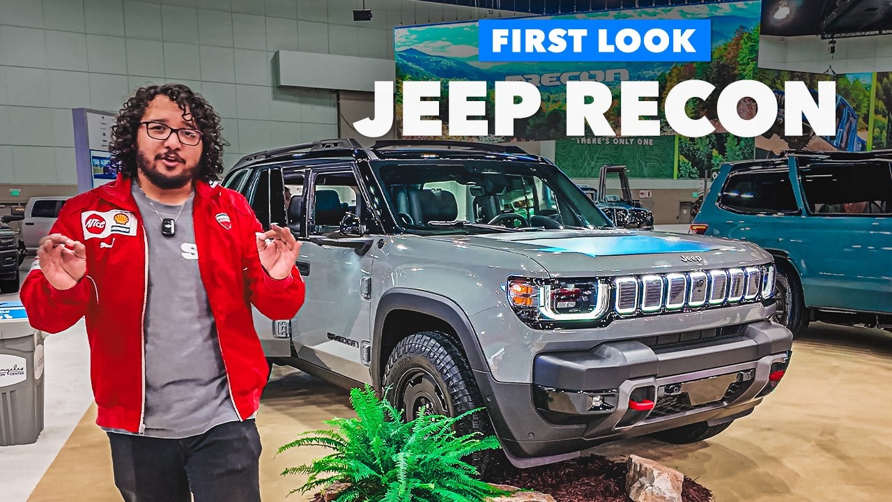 Внутри первого электрического внедорожника Jeep | Обзор Jeep Recon