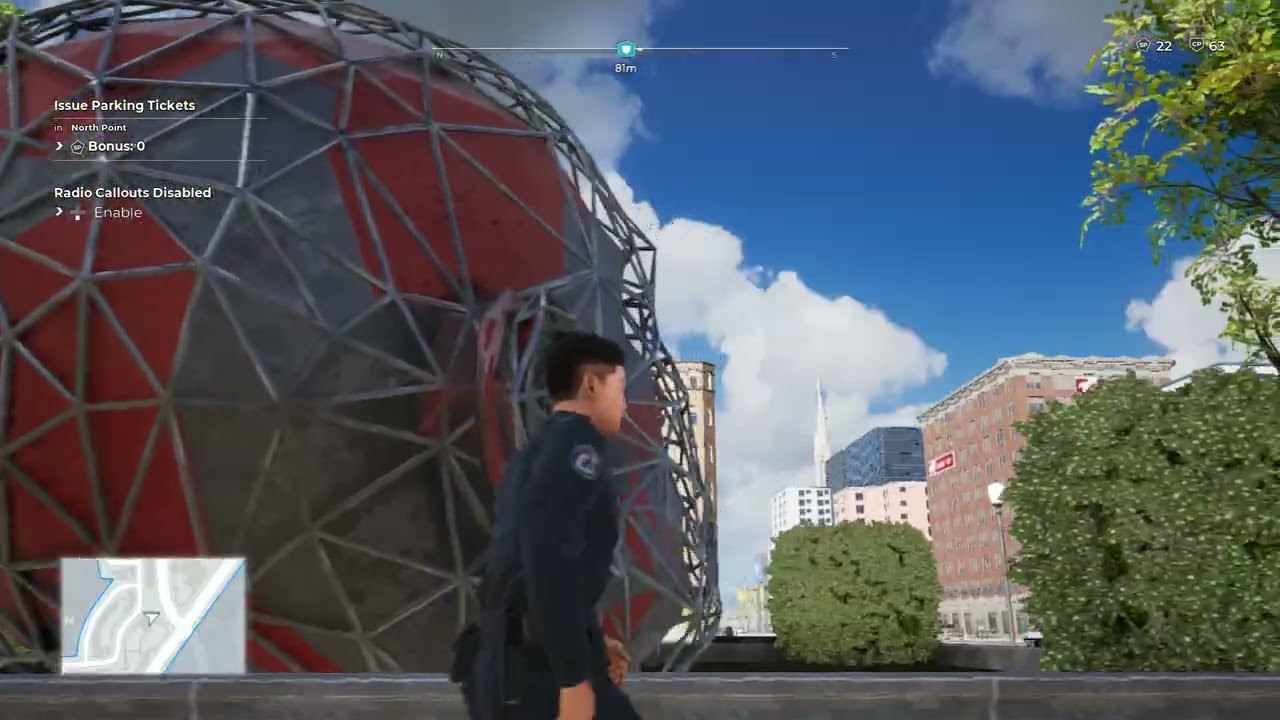 Police Simulator, Giant Head